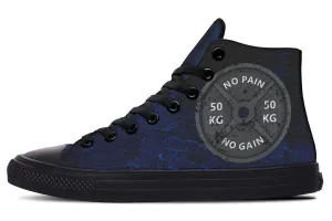 High-top Canvas Shoes Men's And Women's Fashion Color Printing