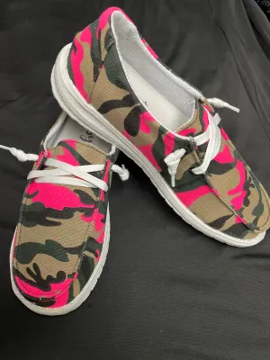 KHAKI PINK GYPSY JAZZ COMFORTABLE SNEAKER
