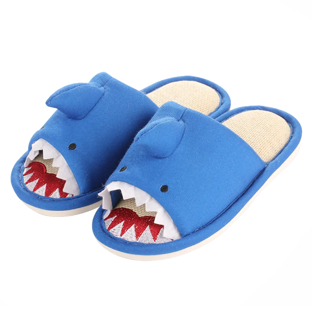 Kids Boys Girls Open Toe Animals Indoor House Slippers Memory Foam Slip On Home Shoes