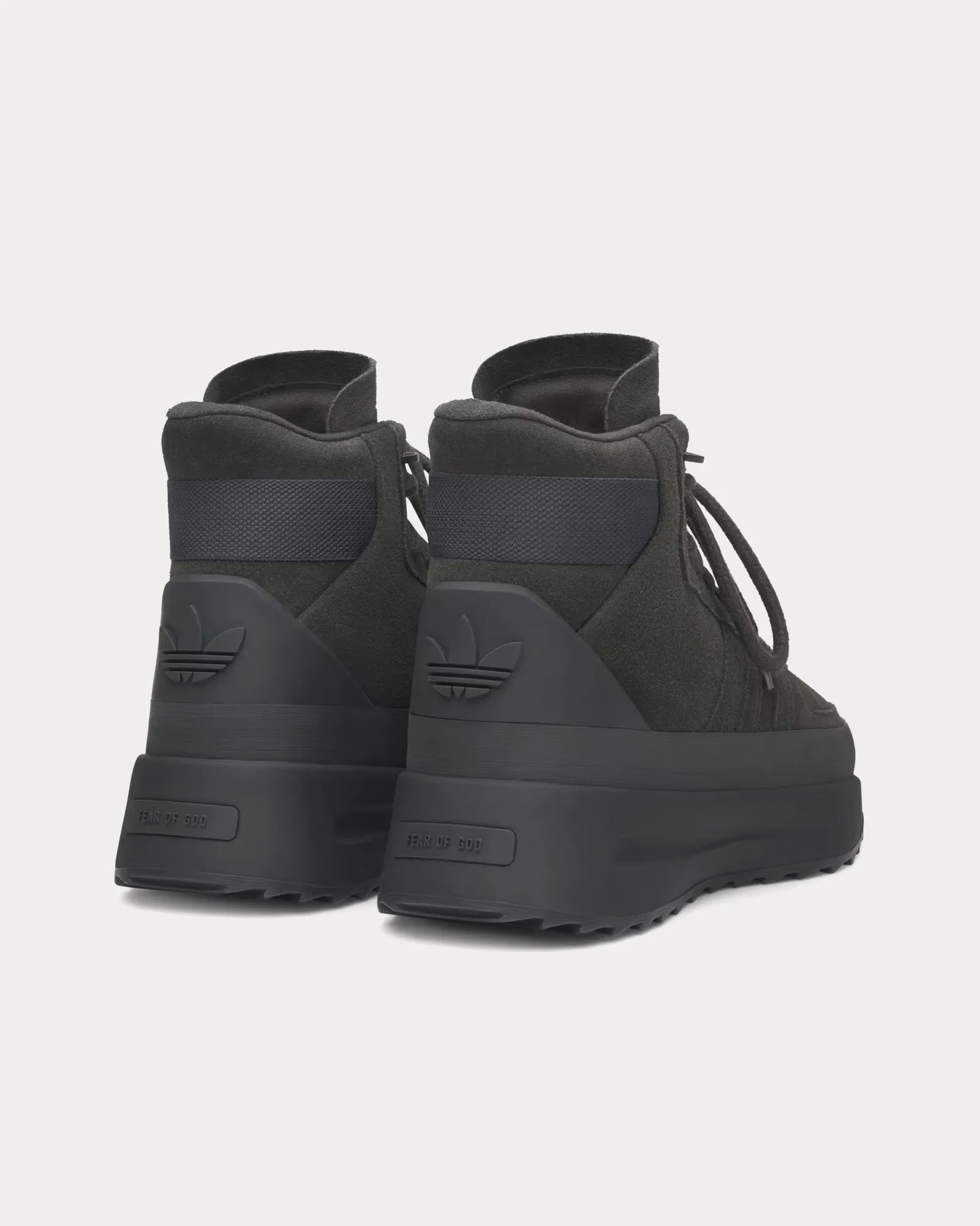 Los Angeles Hiker Carbon / Carbon / Carbon High Top Sneakers