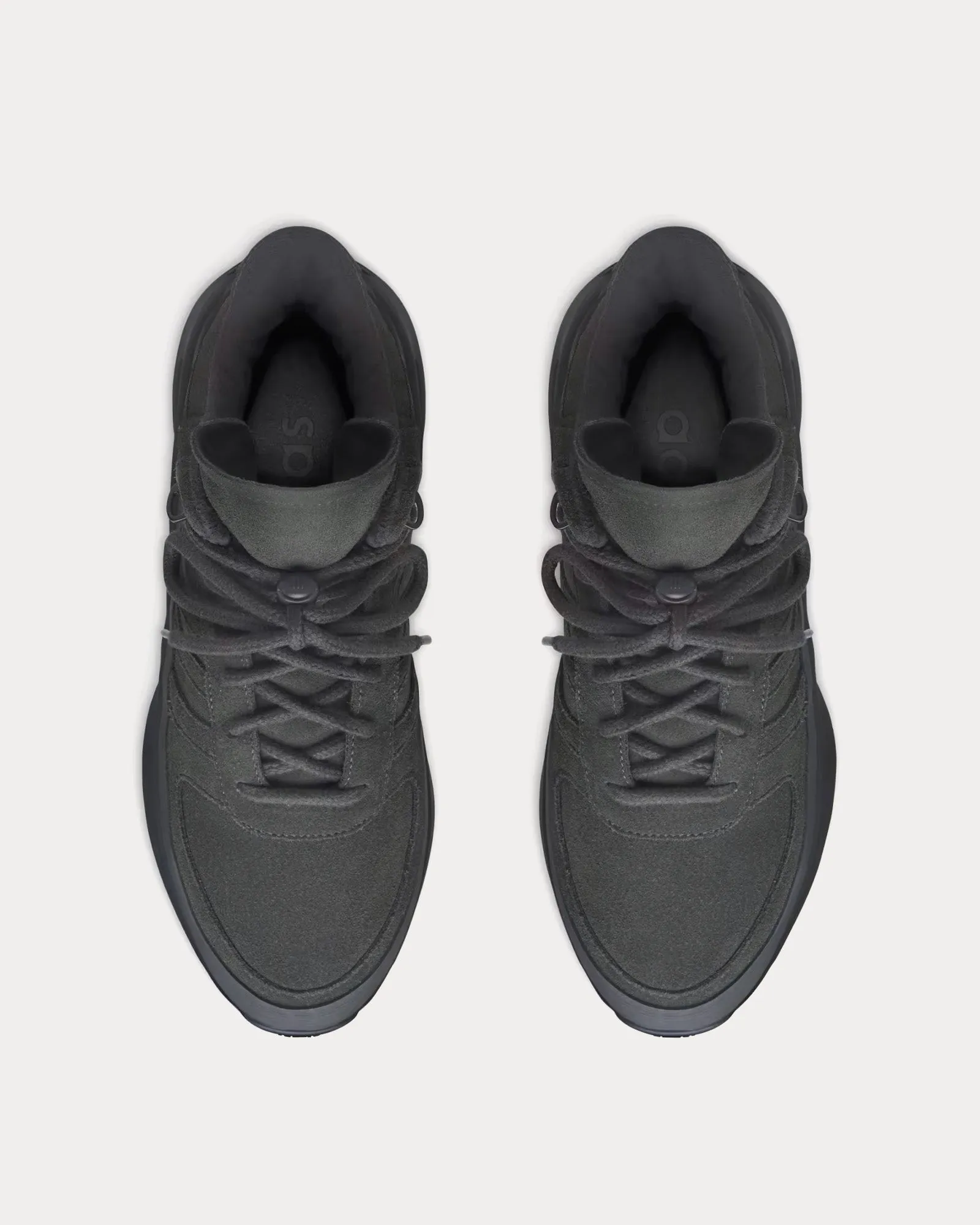 Los Angeles Hiker Carbon / Carbon / Carbon High Top Sneakers