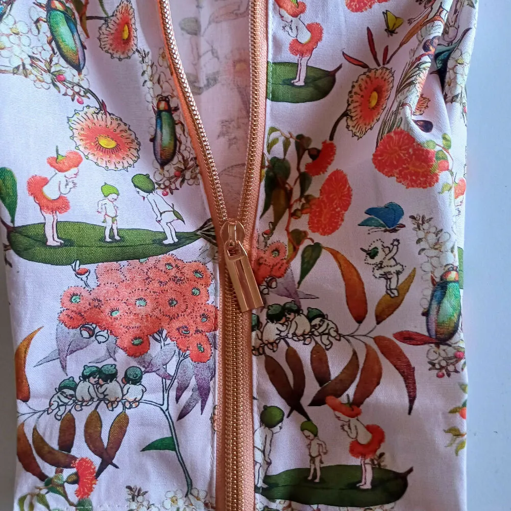 May Gibbs - Shoe Bag- Knitting Bag -Travel Bag