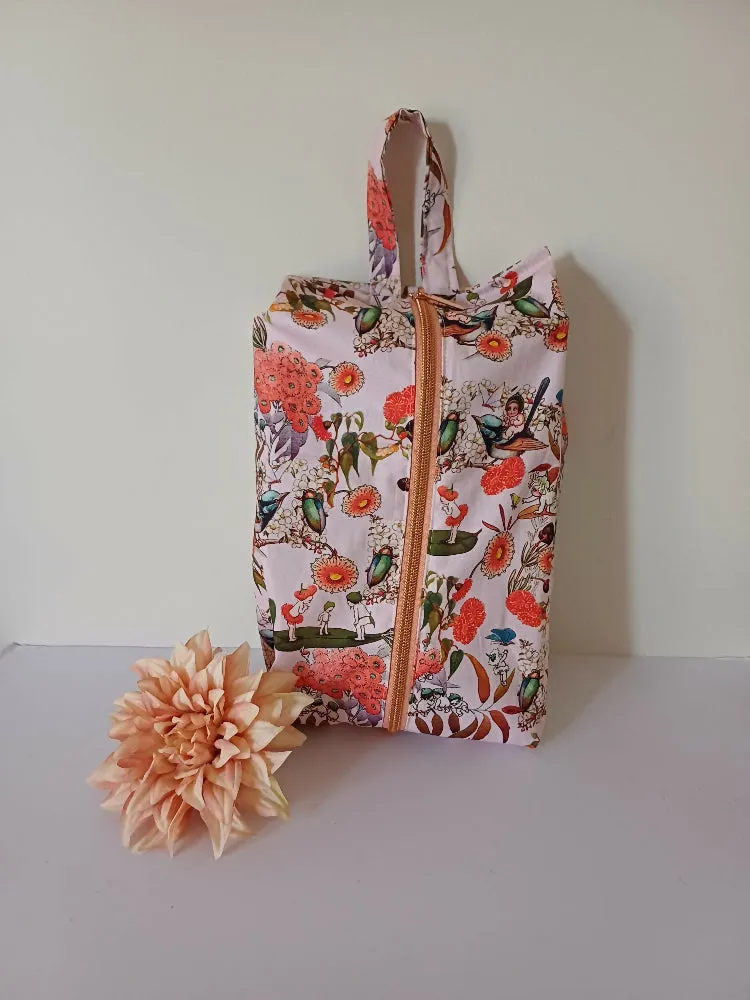 May Gibbs - Shoe Bag- Knitting Bag -Travel Bag