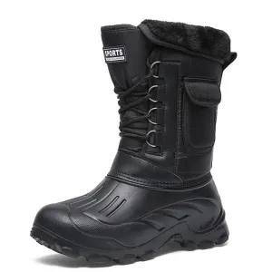 Men's Outdoor Adventures Warm Waterproof Boots