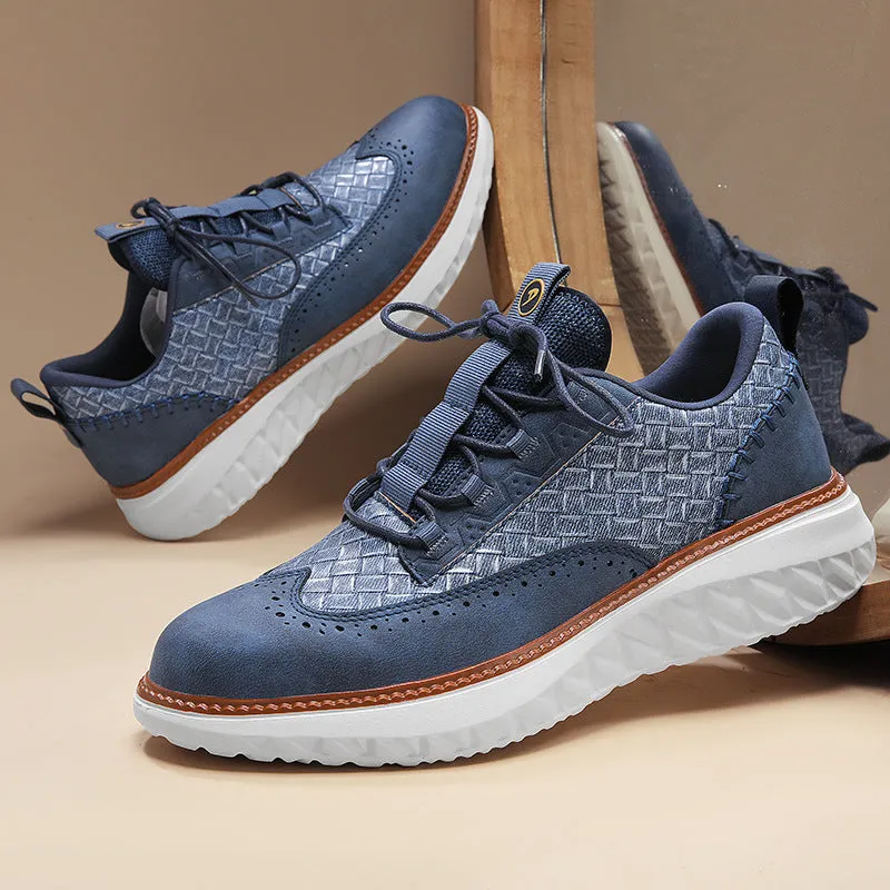 Men's Oxford Fashion Comfy Orthopedic Sneakers