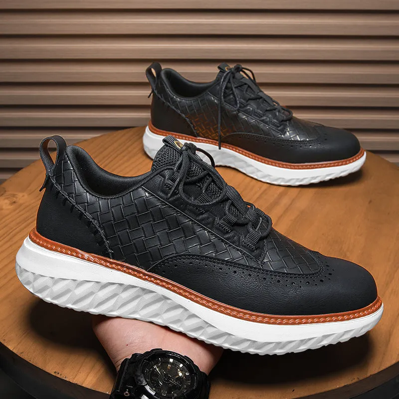 Men's Oxford Fashion Comfy Orthopedic Sneakers