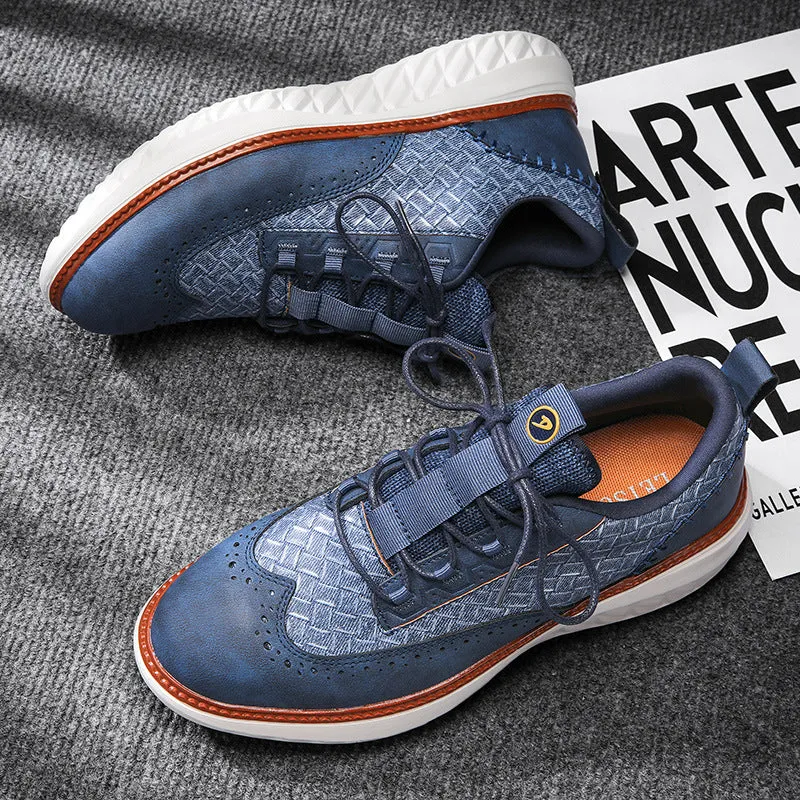 Men's Oxford Fashion Comfy Orthopedic Sneakers