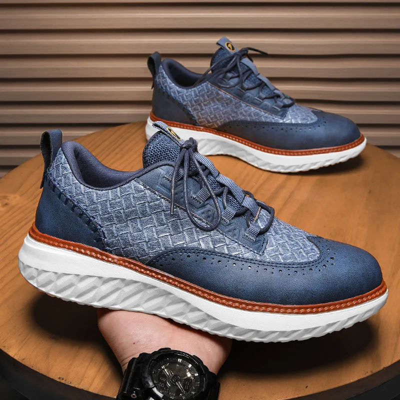 Men's Oxford Fashion Comfy Orthopedic Sneakers