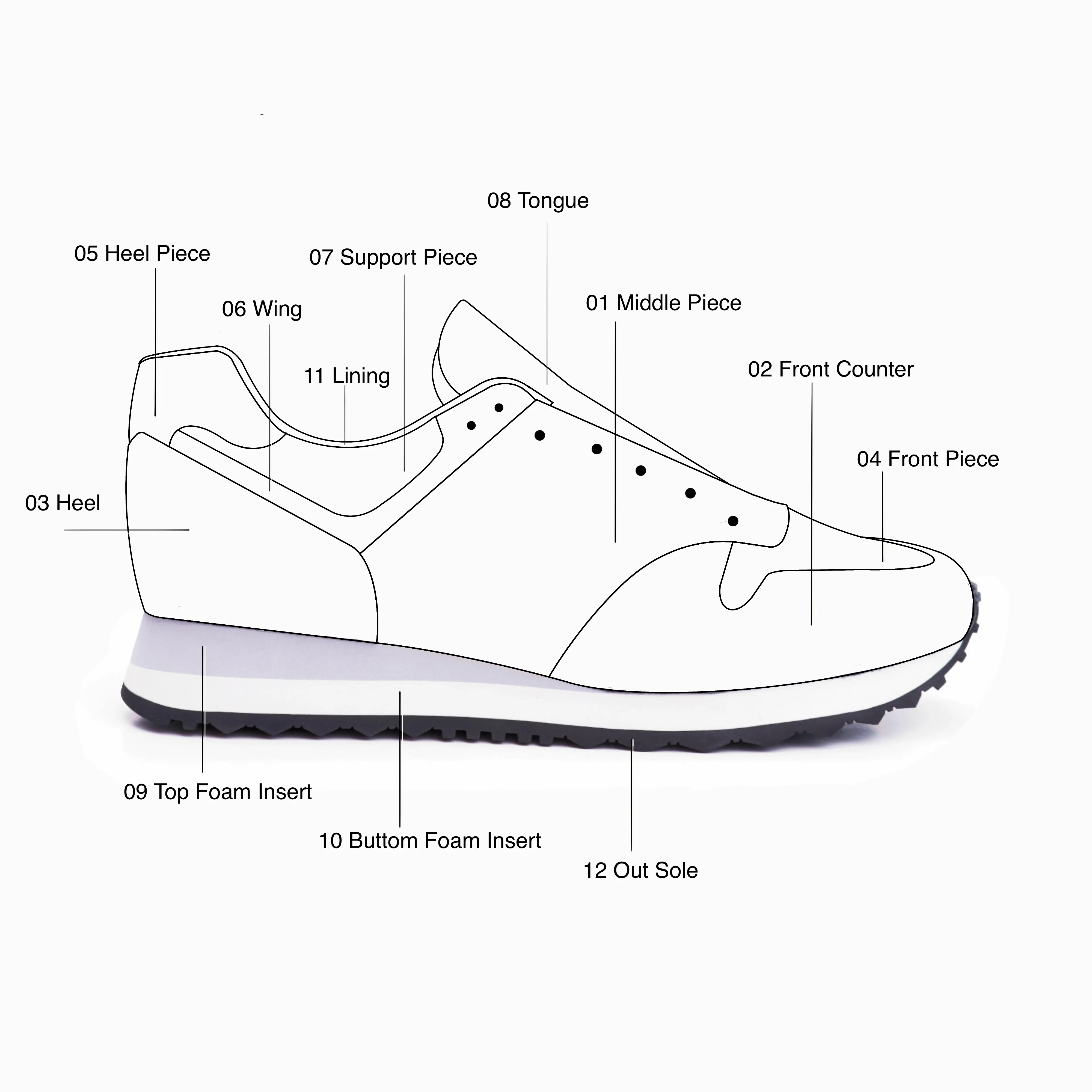 Mix & Match Serena size 35-46 - Online