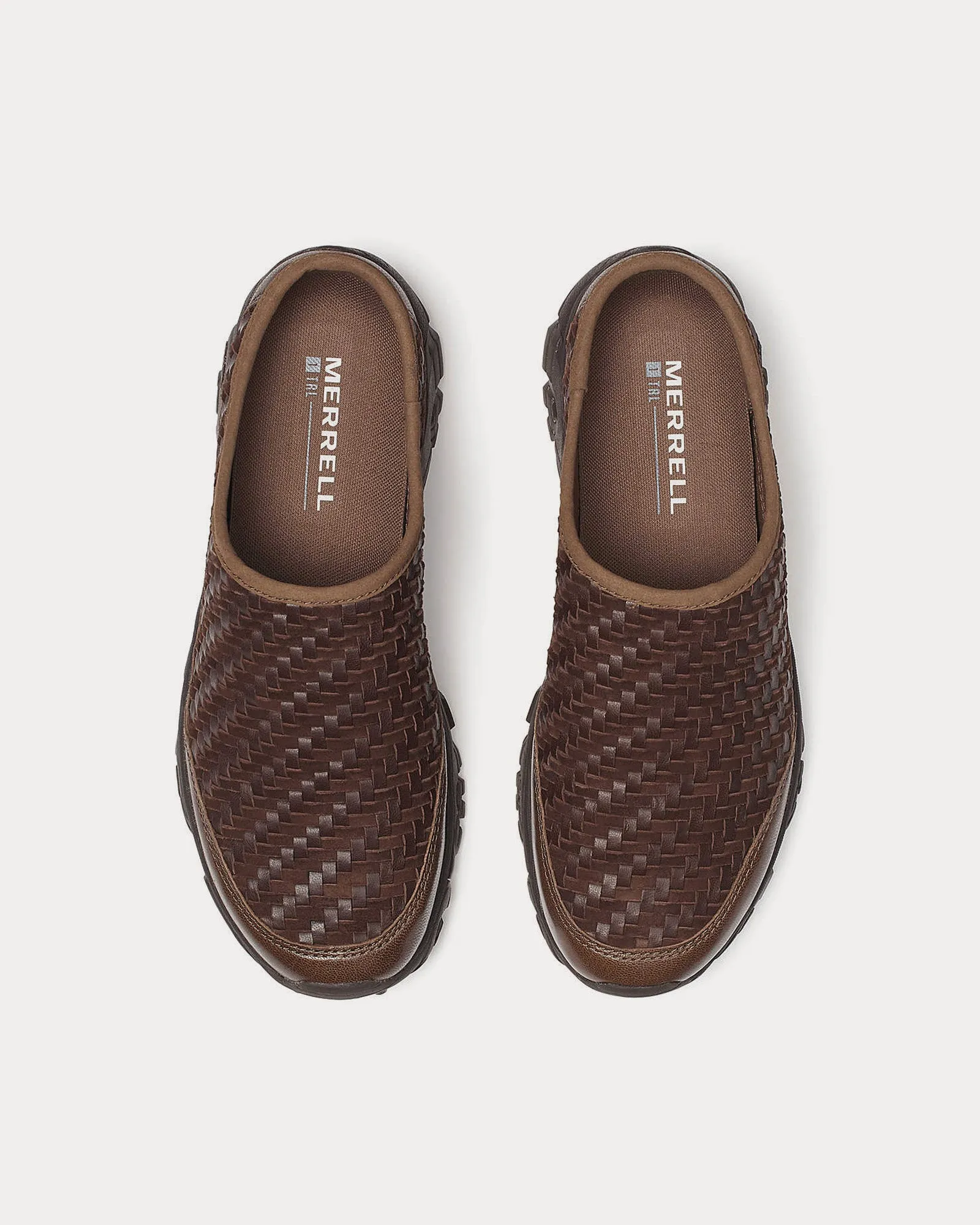 Moab 2 Slide Leather Woven Mole Slip On Sneakers