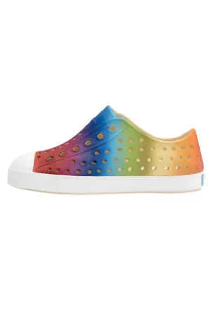 Native Jefferson - Bone White/Rainbow Gradient