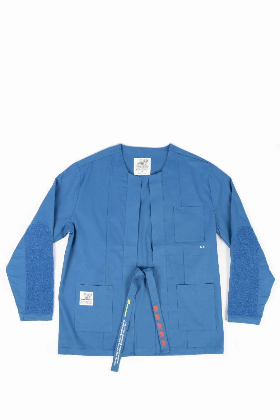 NEW BALANCE X SALEHE BEMBURY YURT WOVEN JACKET OXYGEN BLUE
