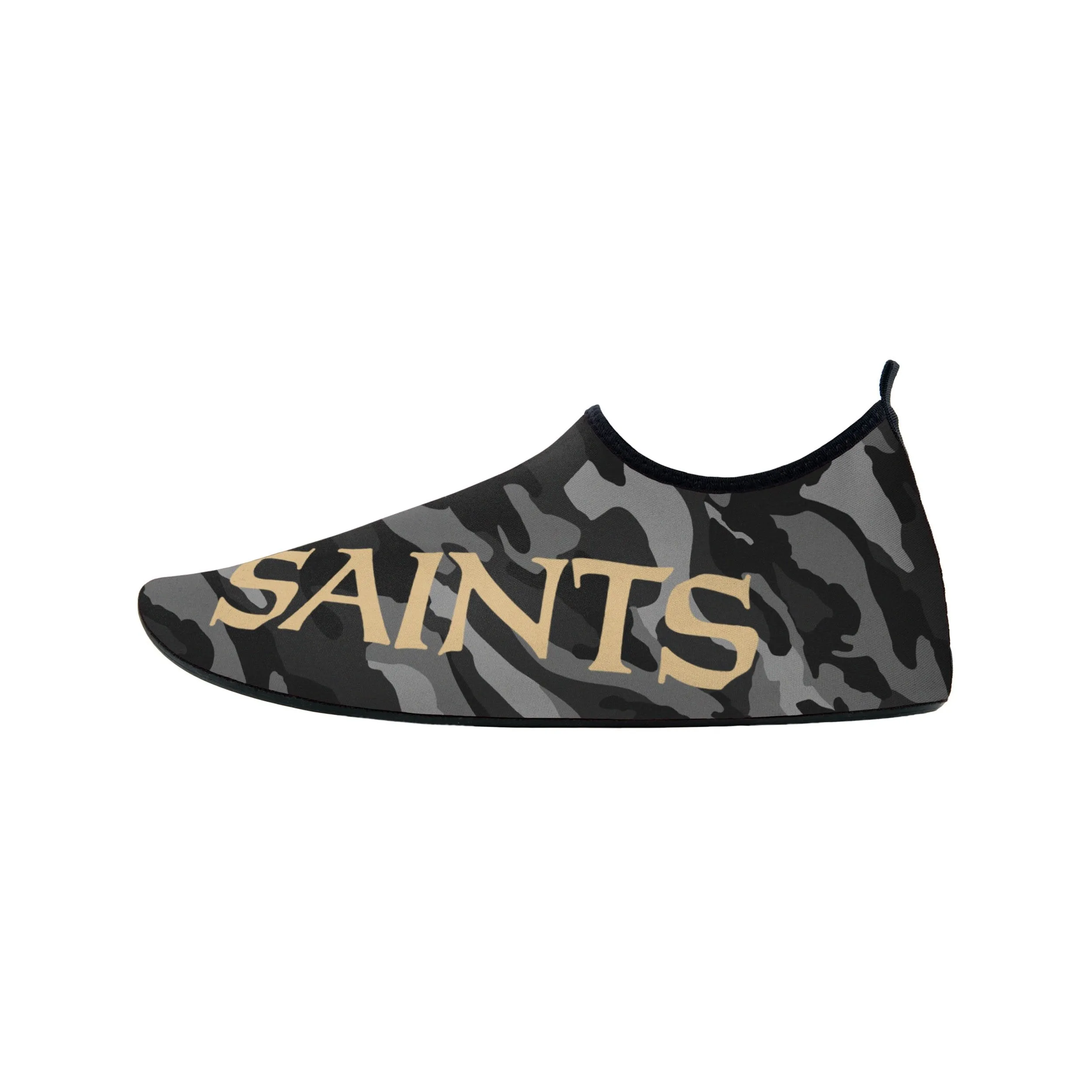 New Orleans Saints NFL Mens Camo Water Shoe