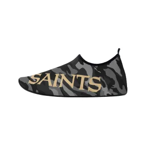 New Orleans Saints NFL Mens Camo Water Shoe