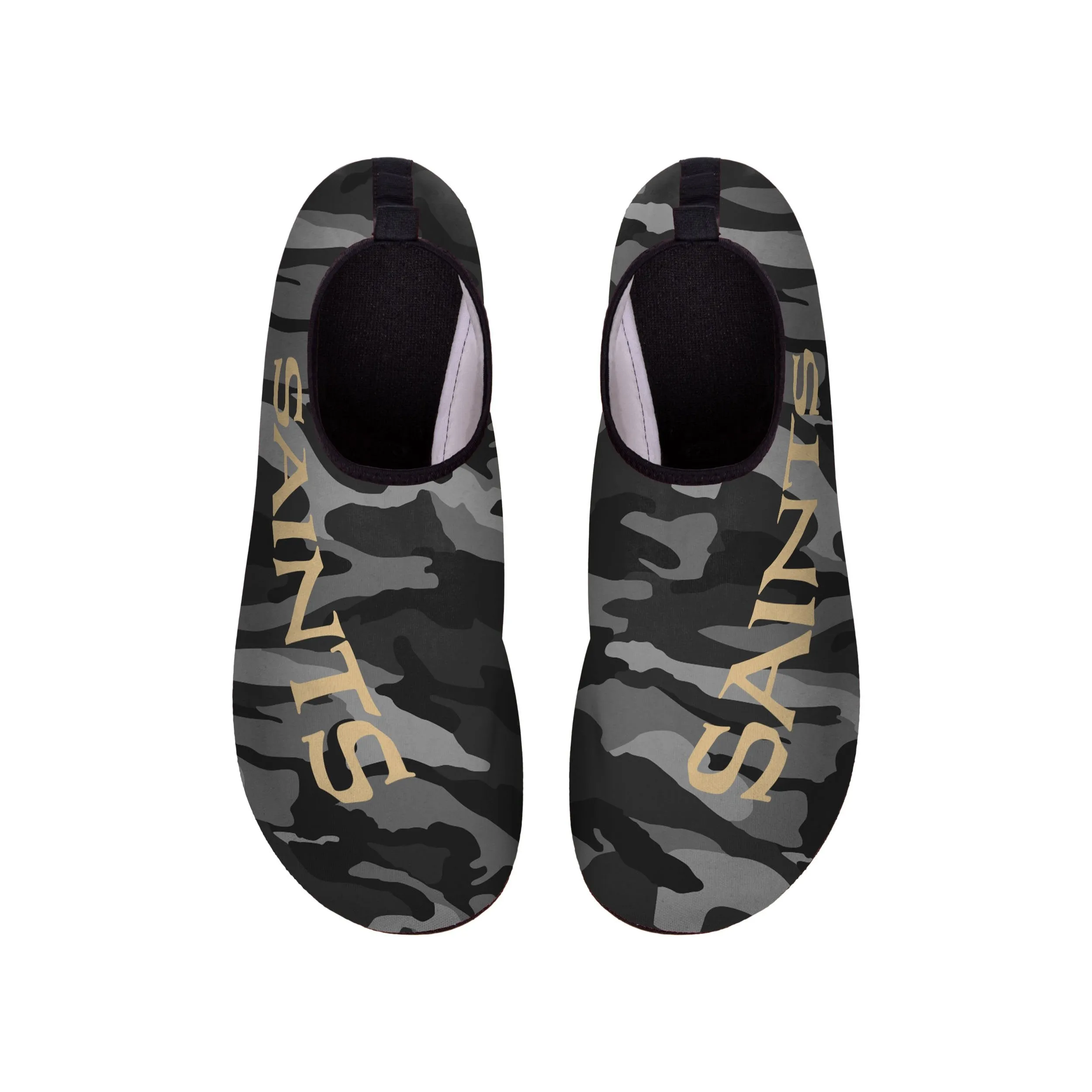 New Orleans Saints NFL Mens Camo Water Shoe