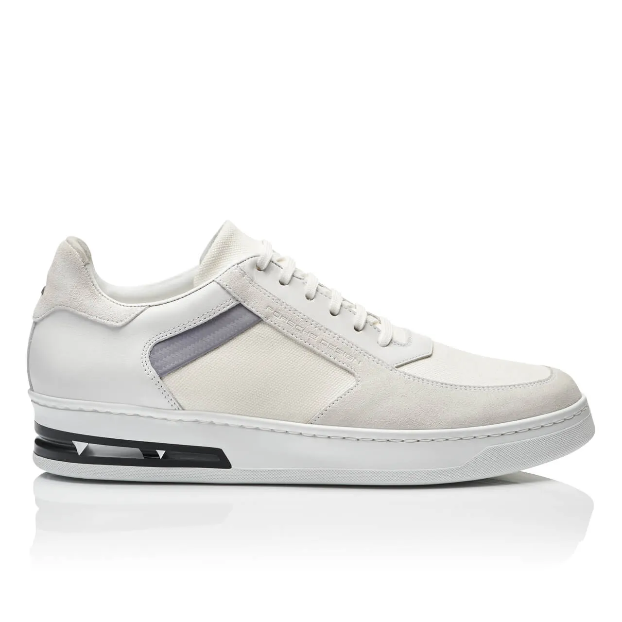 NEW Porsche X Light Cupsole Canvas Optic White Sneakers US 8.5 MSRP $355