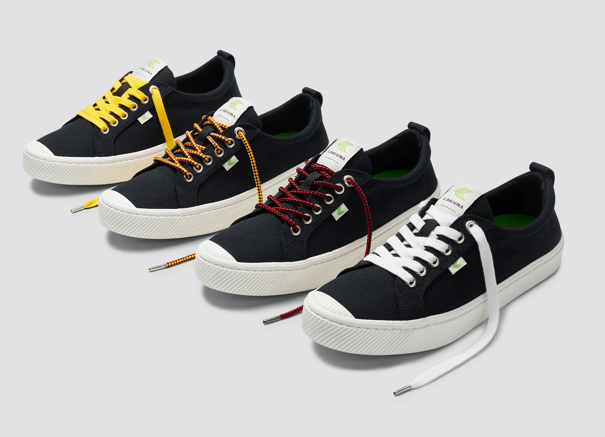 OCA Low Black Canvas Sneaker Men