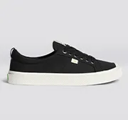 OCA Low Black Canvas Sneaker Men