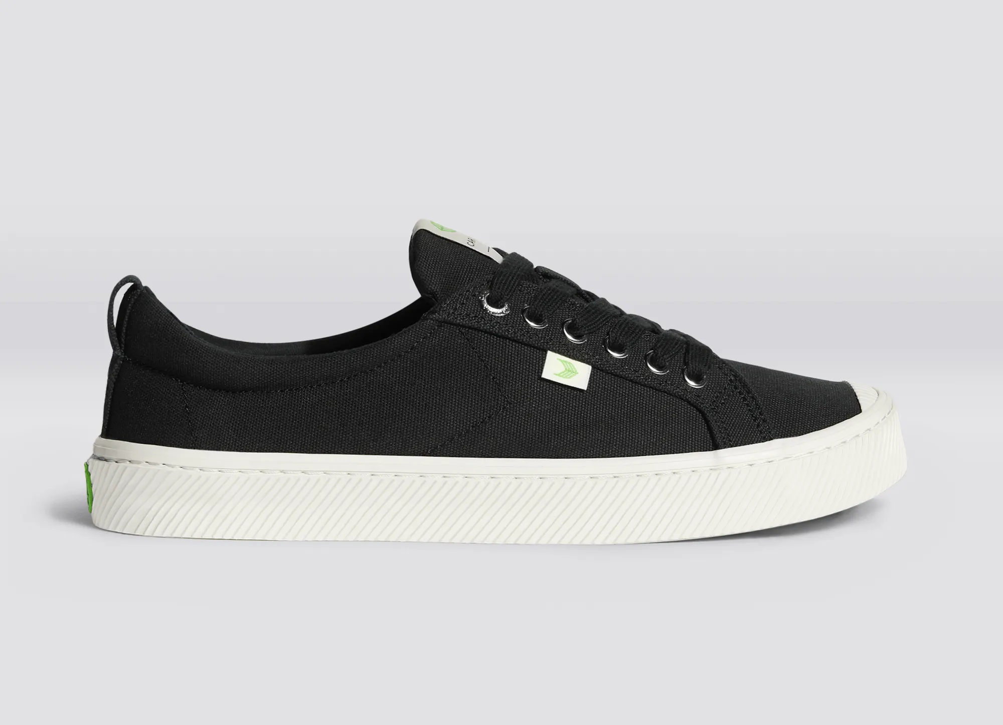 OCA Low Black Canvas Sneaker Men