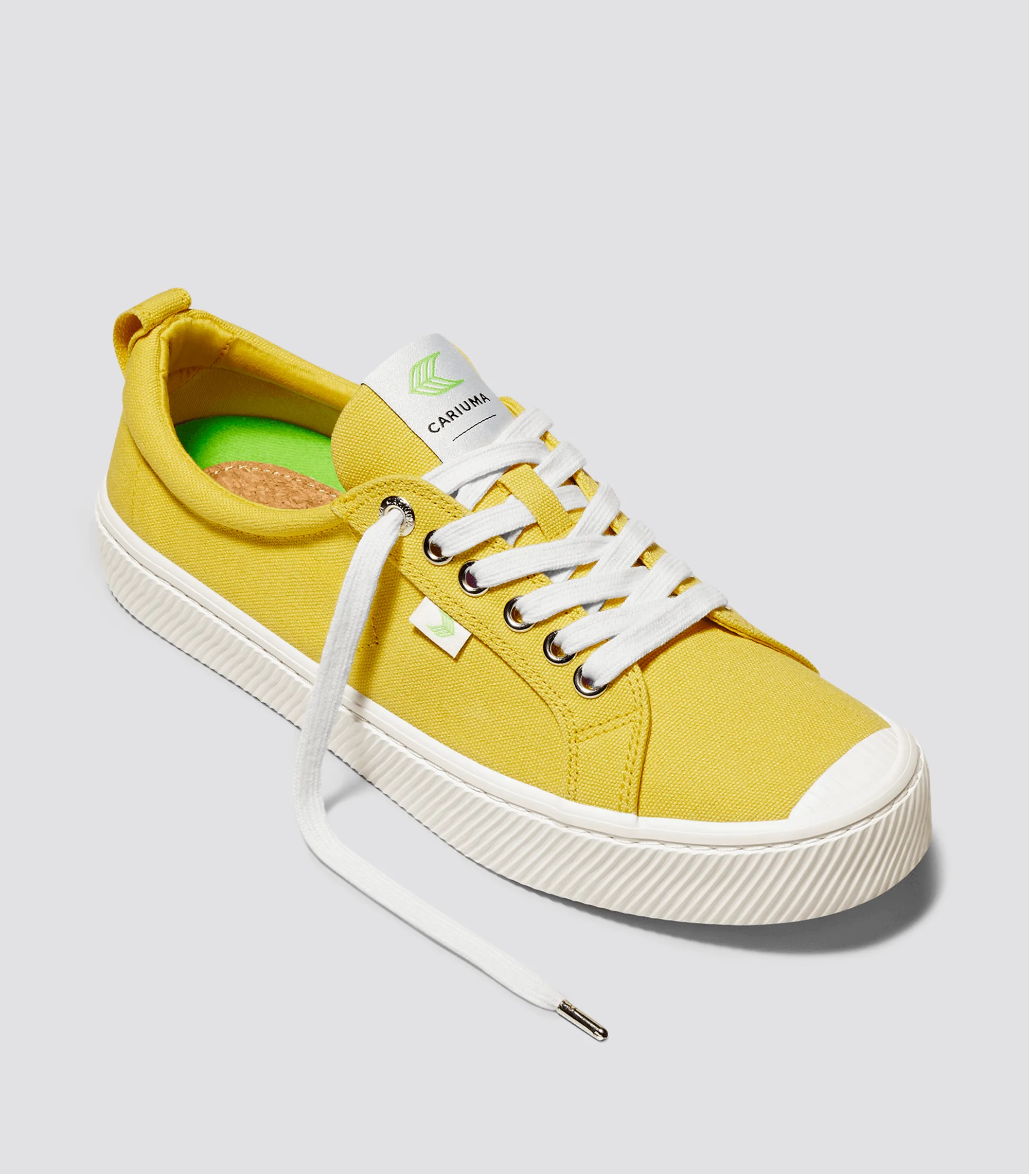 OCA Low Yellow Canvas Sneaker Men