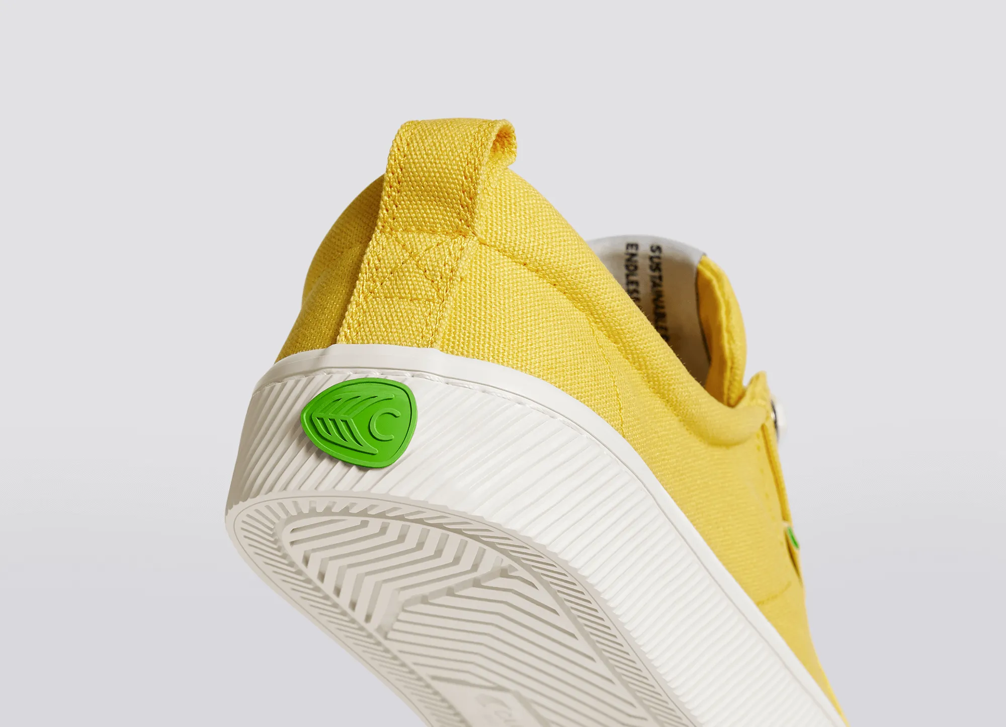 OCA Low Yellow Canvas Sneaker Men