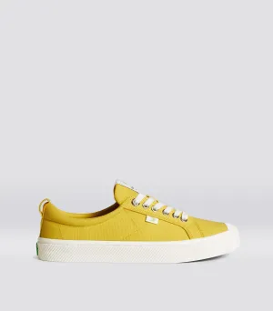 OCA Low Yellow Canvas Sneaker Men