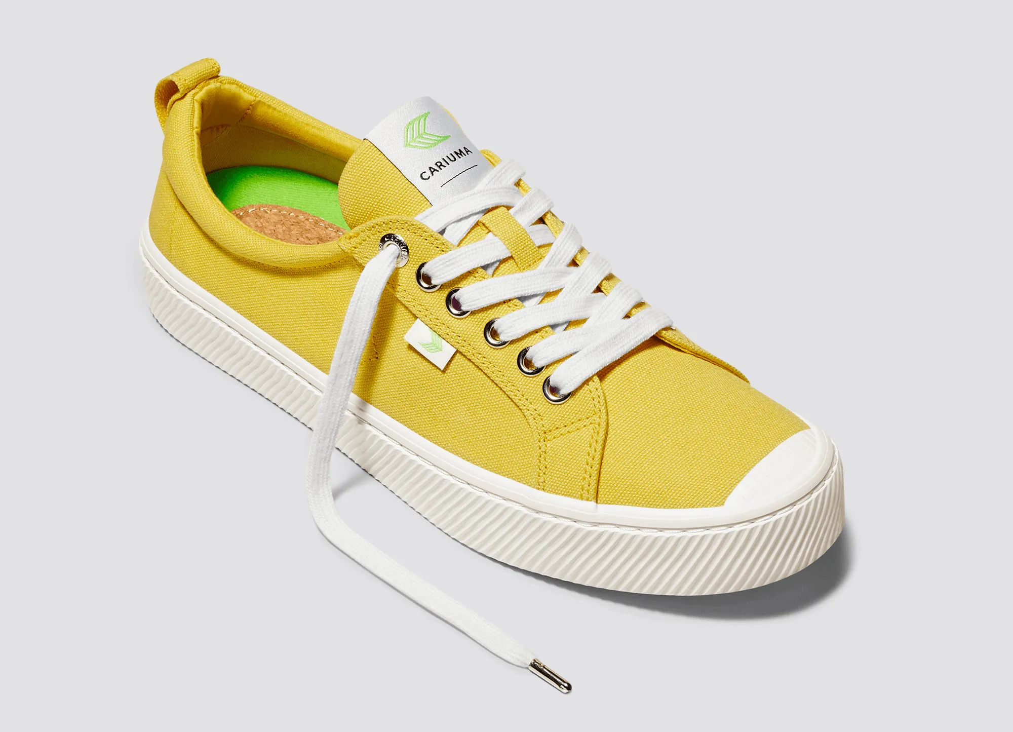 OCA Low Yellow Canvas Sneaker Men