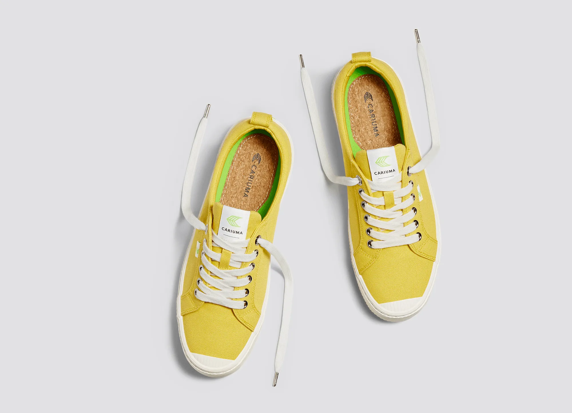 OCA Low Yellow Canvas Sneaker Men