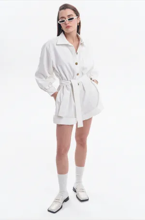 Off-White Playsuit in Khaki
