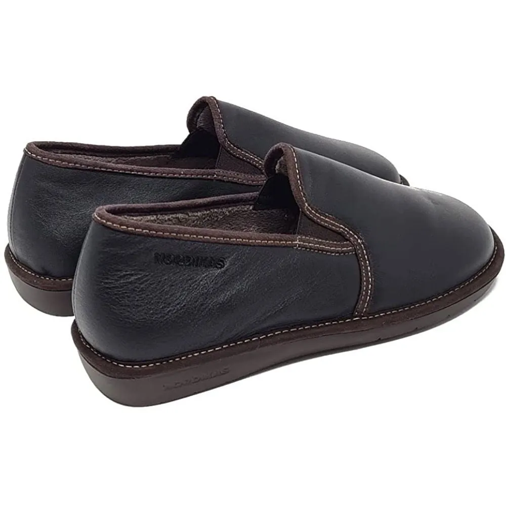 Ohio Black 663 Nordikas Comfy Slide Mens Slippers