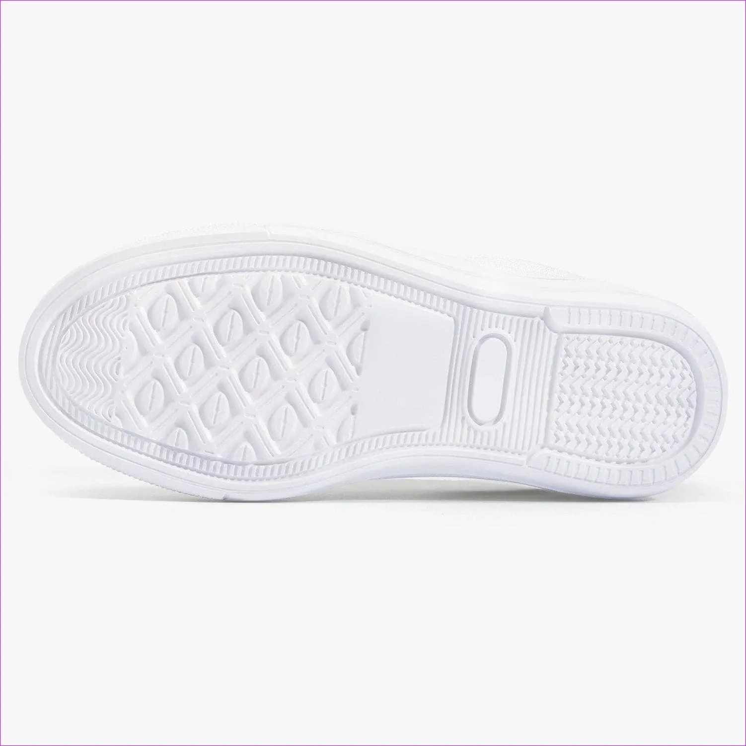 Pink Whirlwind Kids Slip-On Shoes - White