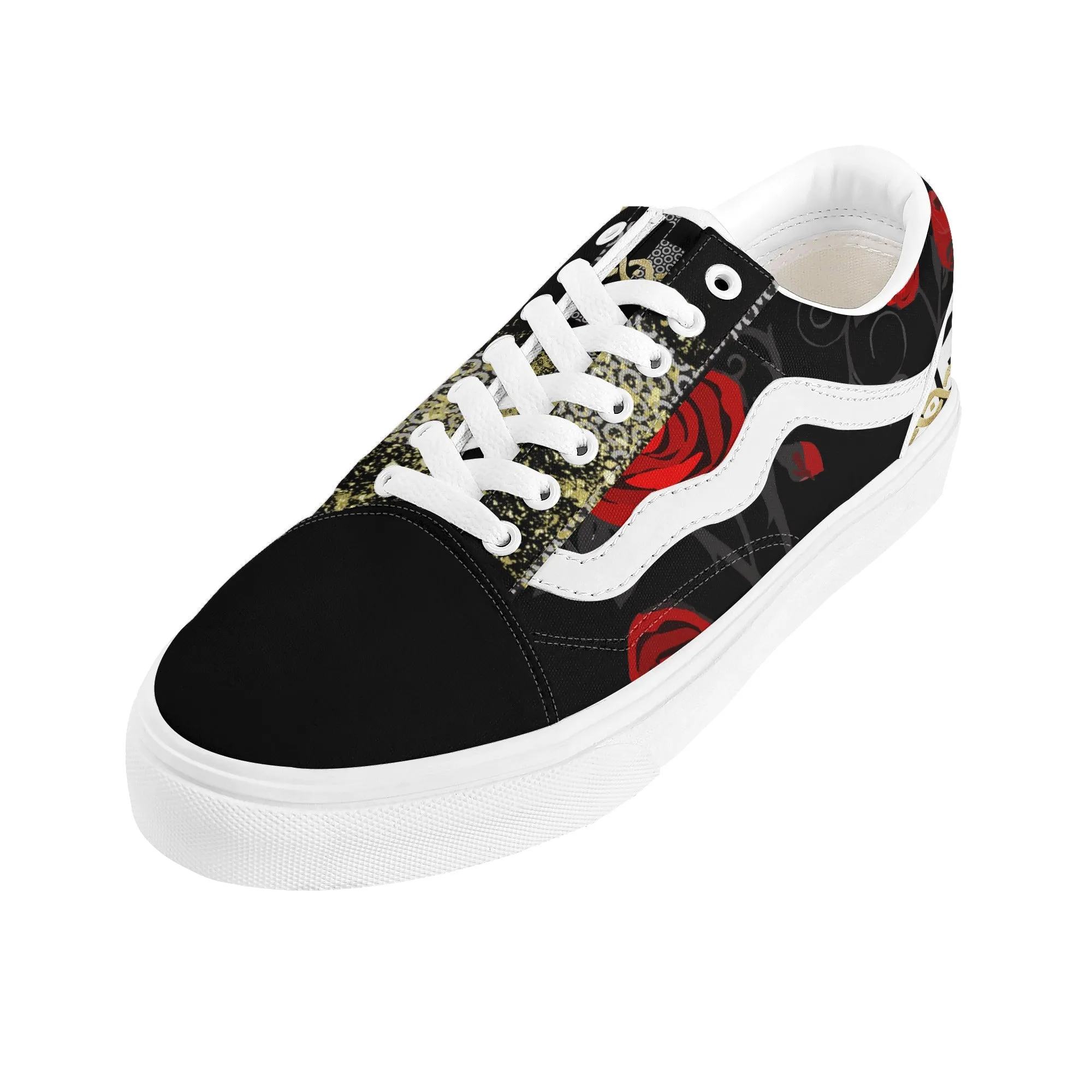 Punteggiato Rose Men's Low Top Sneakers