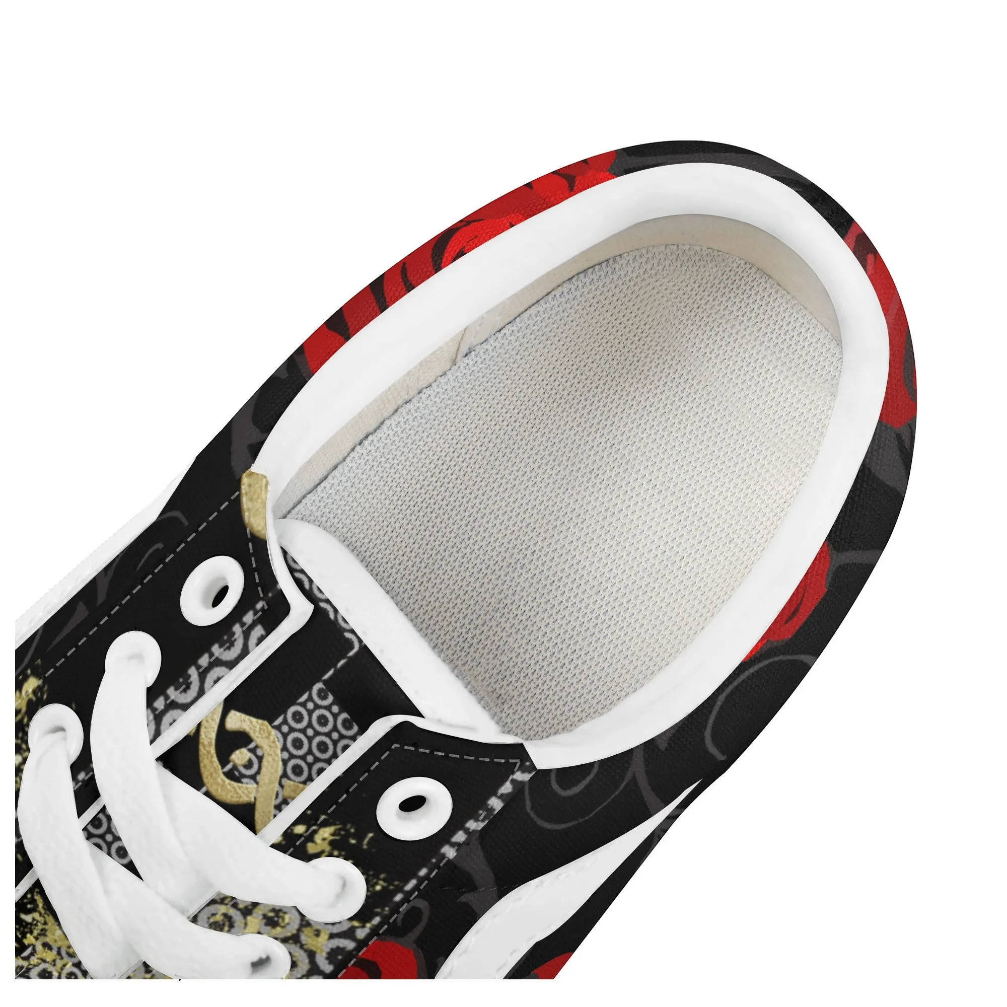 Punteggiato Rose Men's Low Top Sneakers