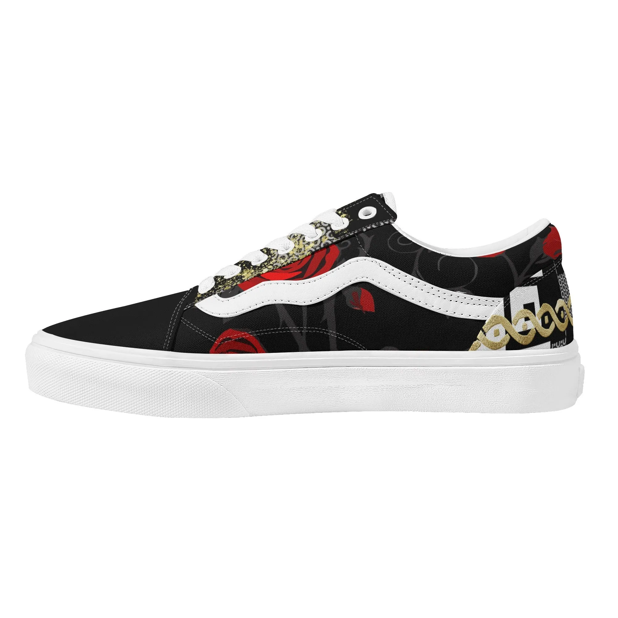 Punteggiato Rose Men's Low Top Sneakers