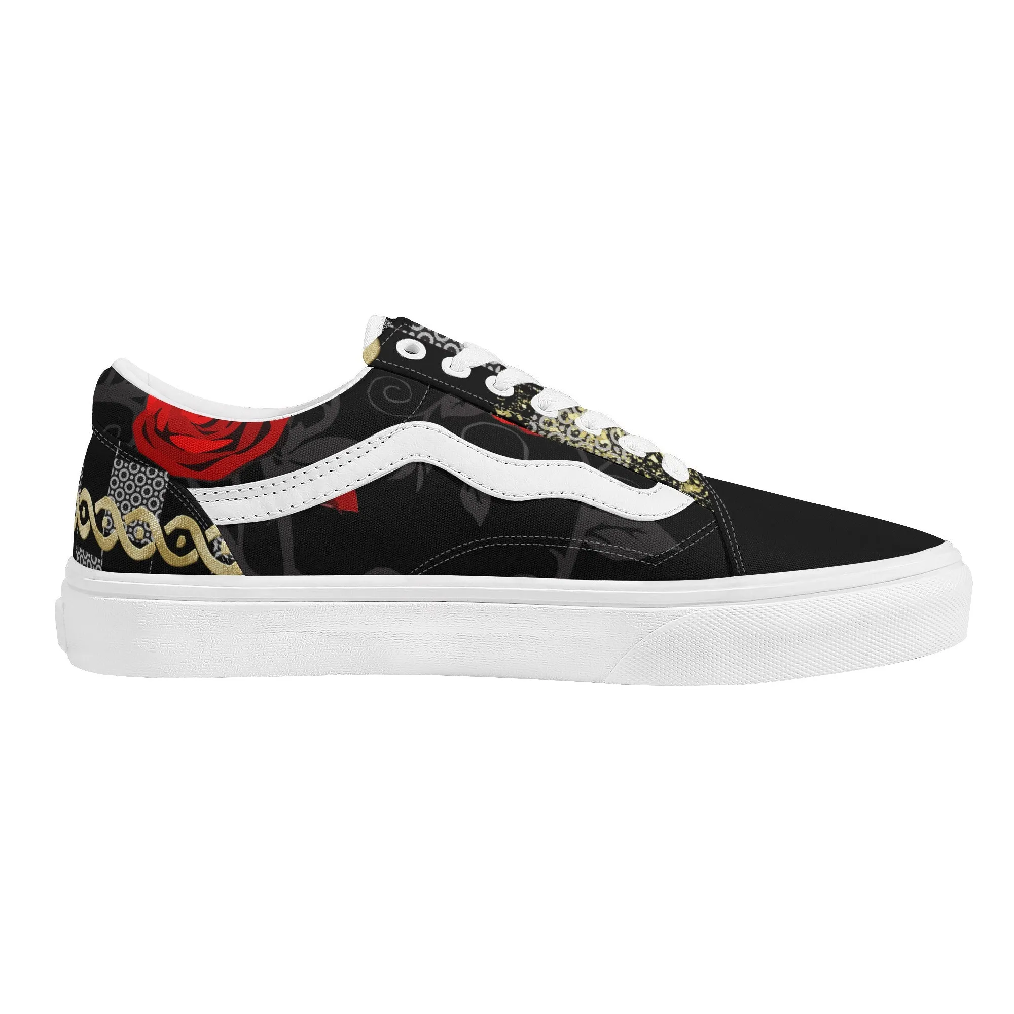 Punteggiato Rose Men's Low Top Sneakers
