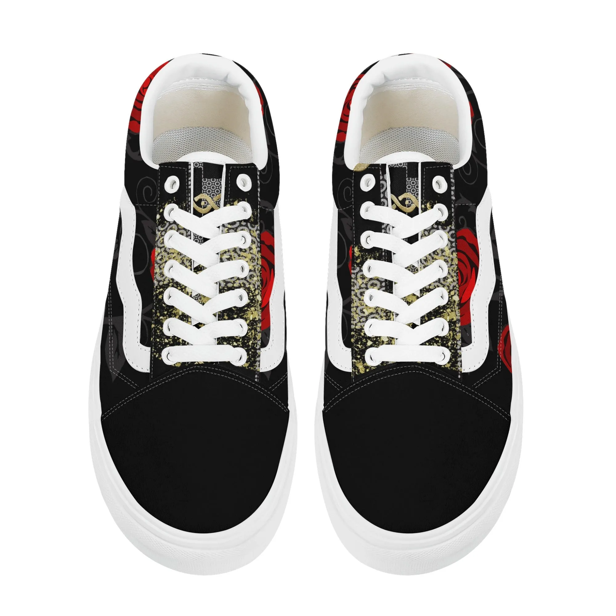 Punteggiato Rose Men's Low Top Sneakers
