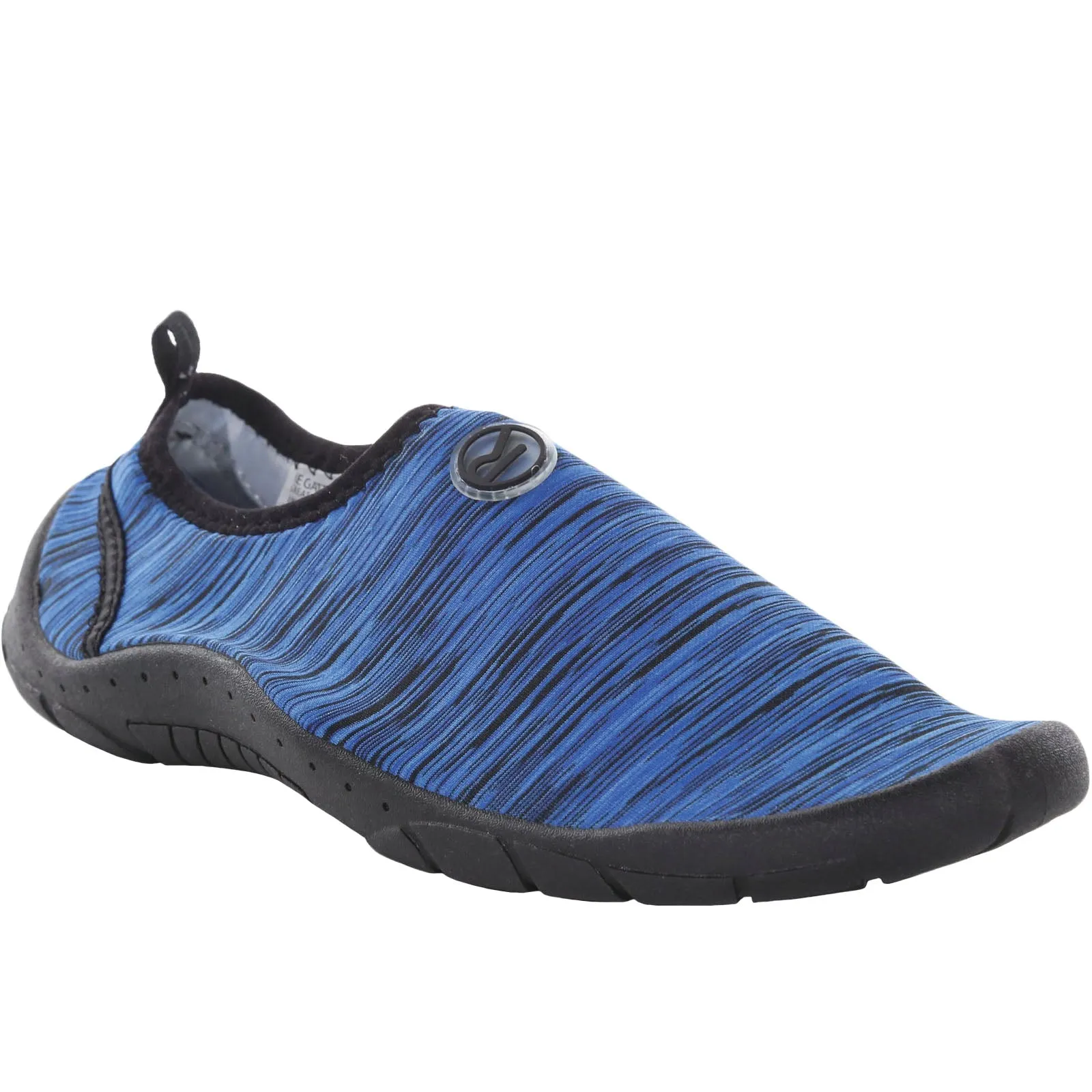 Regatta Mens Jetty Slip On Slip Resistant Cushioned Aqua Shoes - Navy Marl