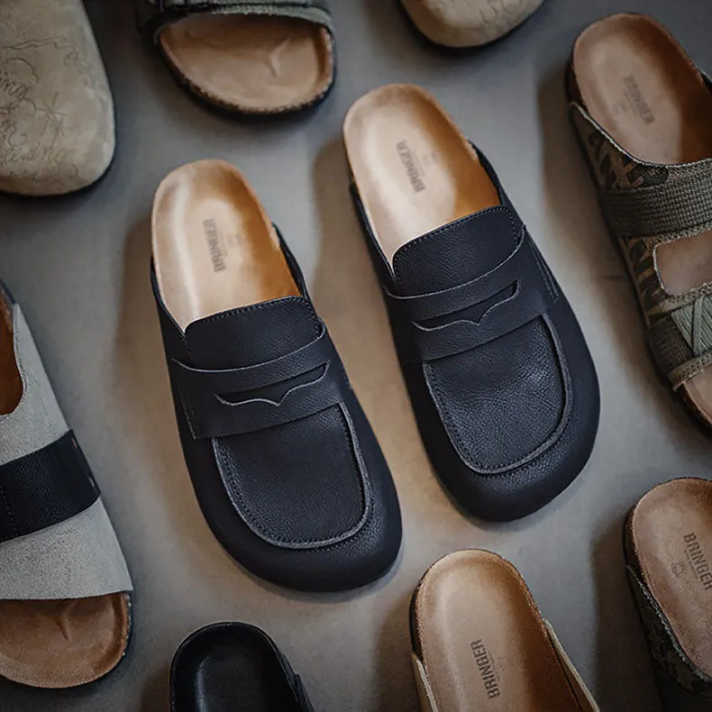 Retro Outdoor Mules Shoes Slippers