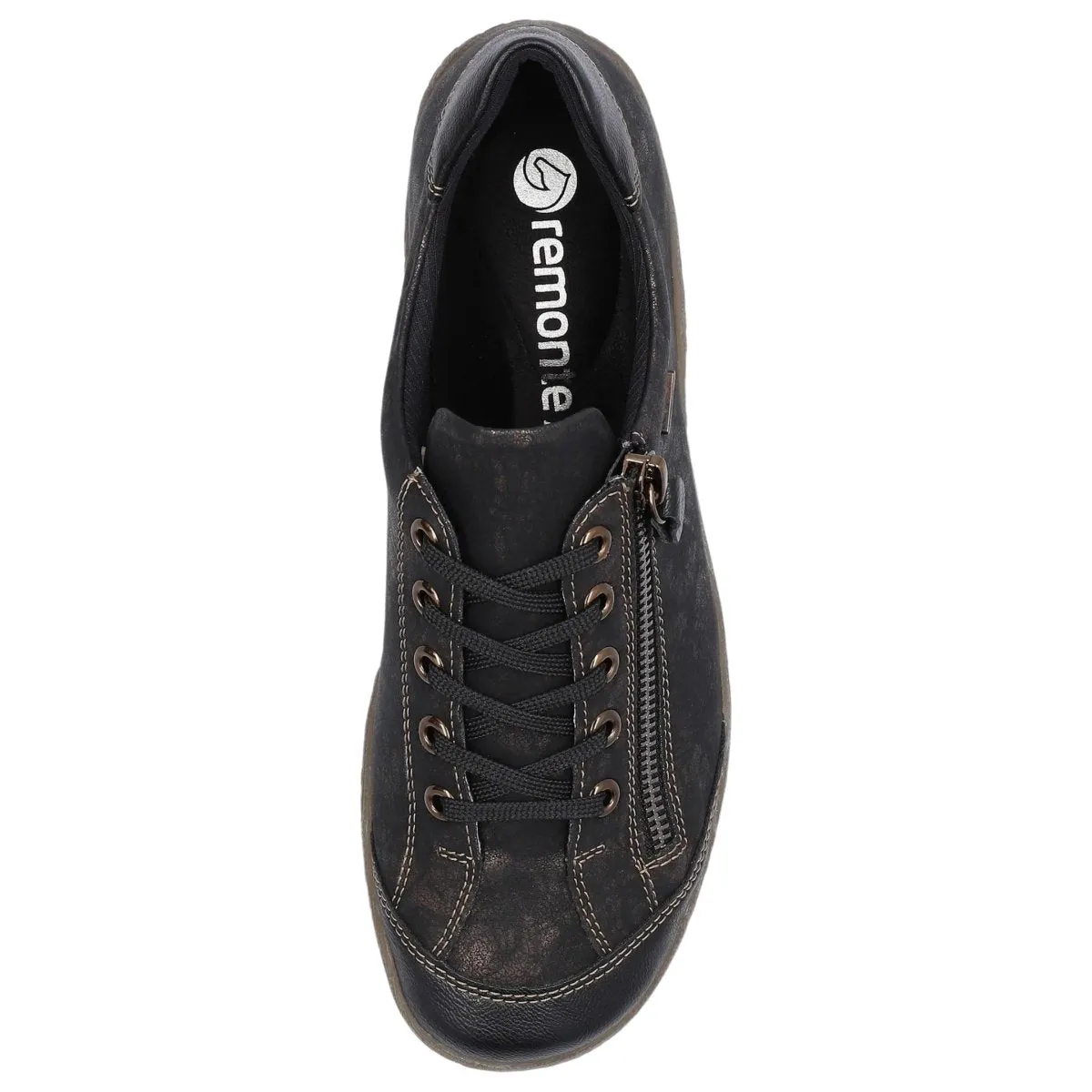 Rieker Women's R1402-07 Black/Antique