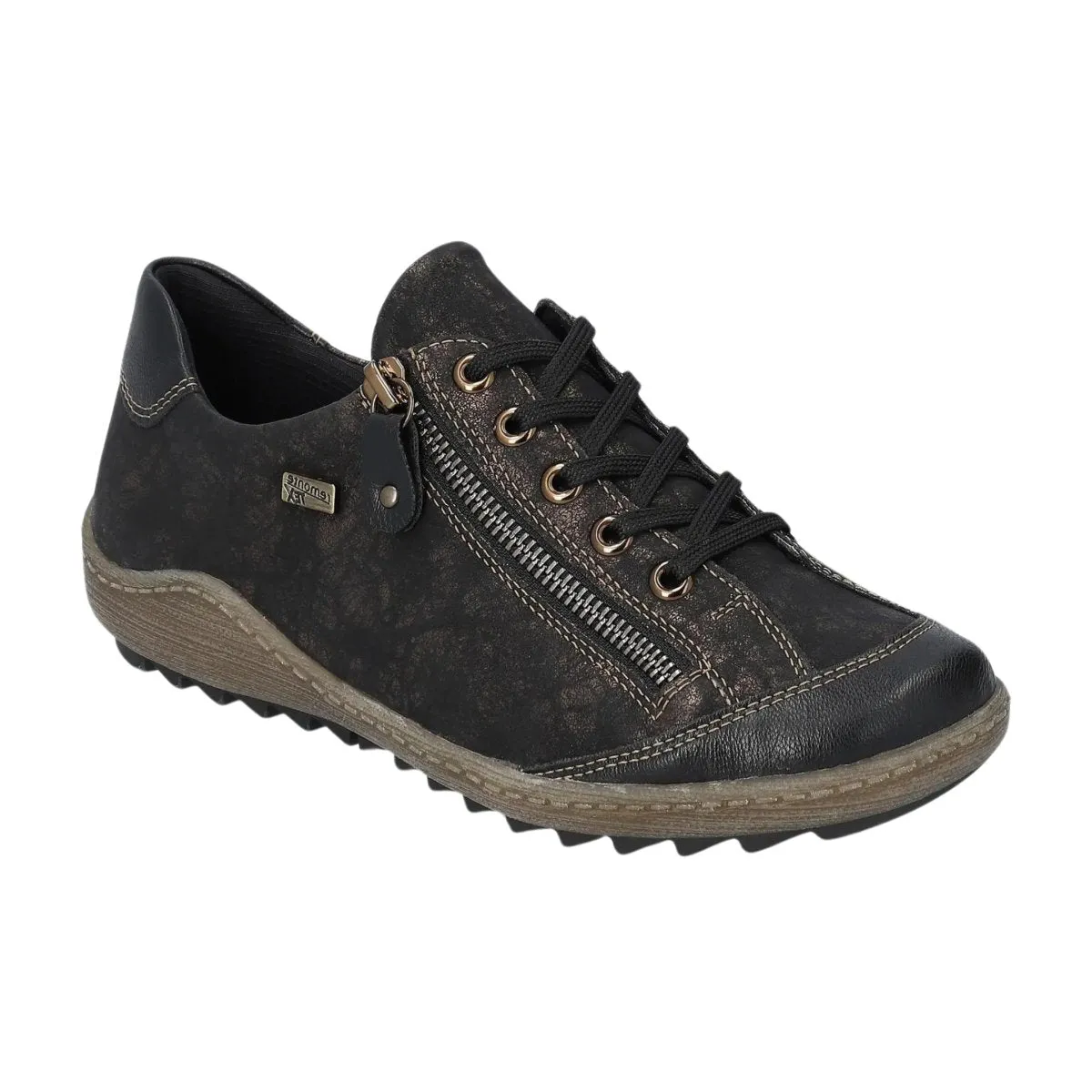Rieker Women's R1402-07 Black/Antique