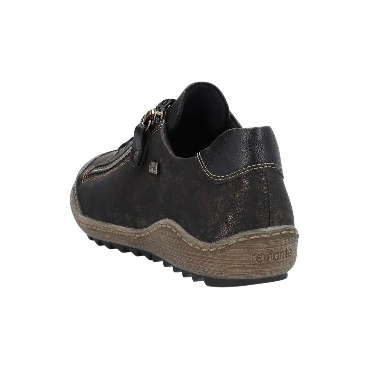 Rieker Women's R1402-07 Black/Antique