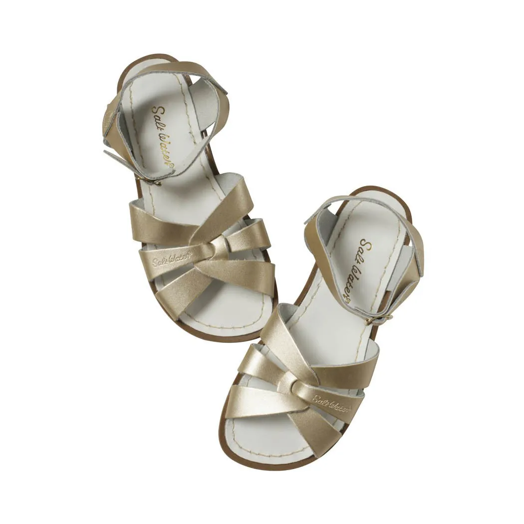 Salt Water Sandals Gold