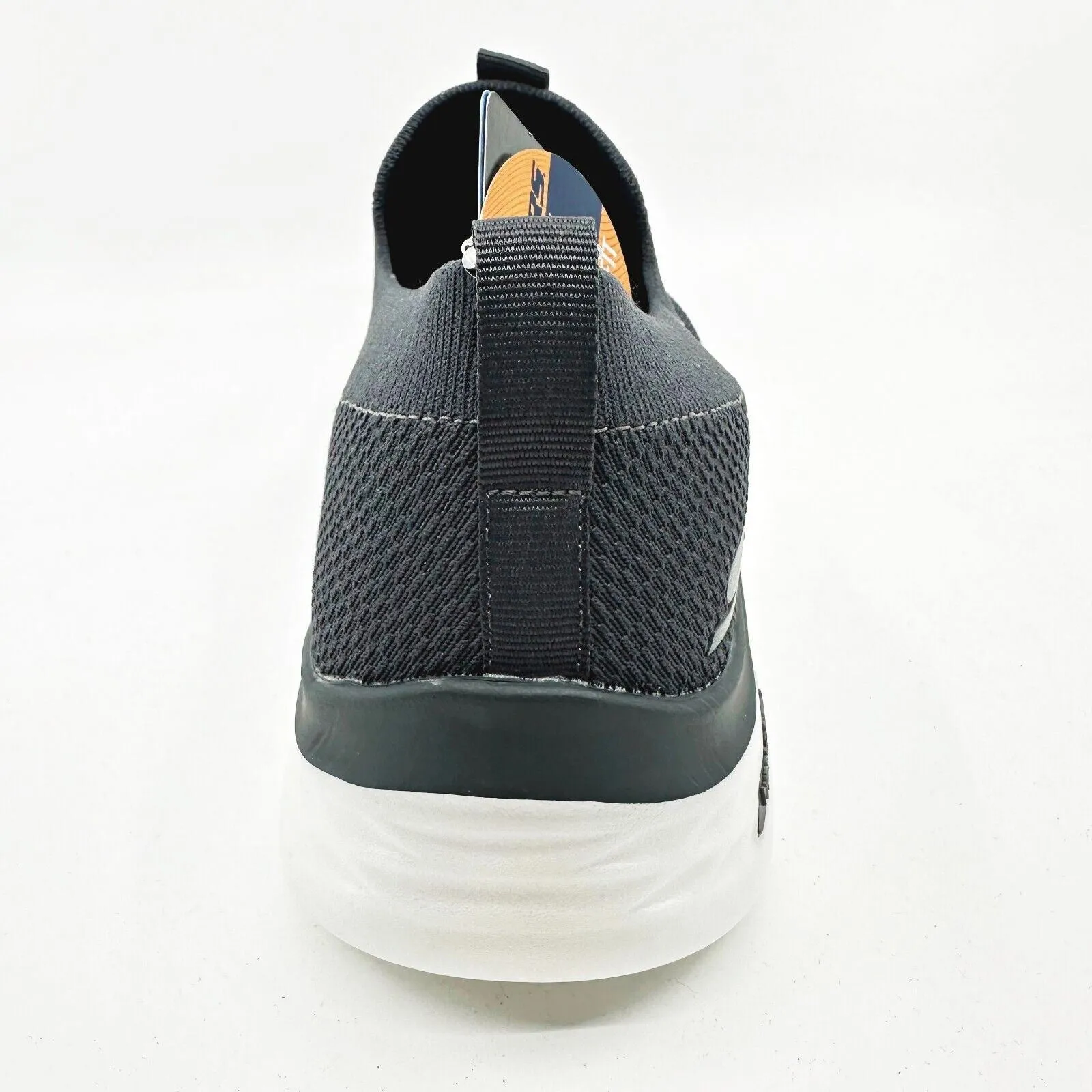 Skechers Go Walk Hyper Burst Manchester Charcoal Mens Size 9.5 Slip On Sneakers