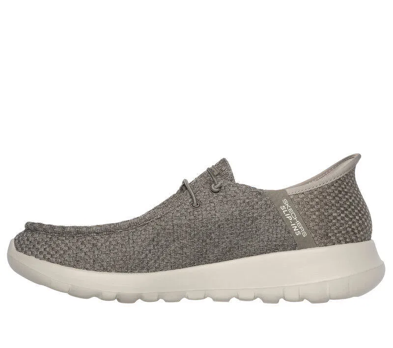 Skechers Mens Slip-ins Go Walk Max Halcyon Taupe
