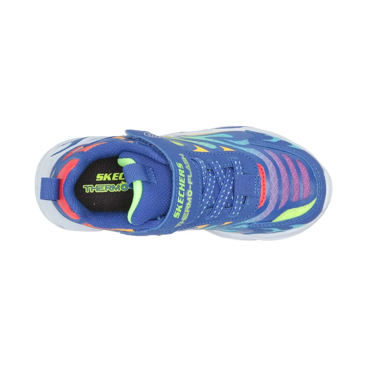 Skechers Toddler's S Lights: 400106NBLMT Thermo Flash