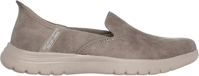 Skechers Women's Slip on Loafer Taupe