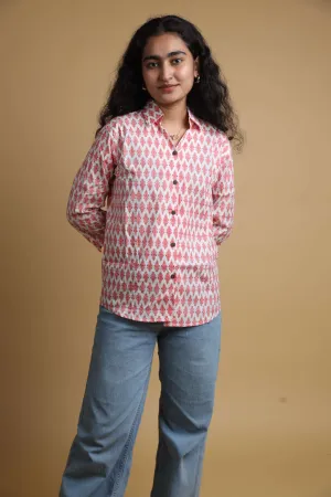 Small Buti | 3/4 Sleeves Women's Cotton Shirt
