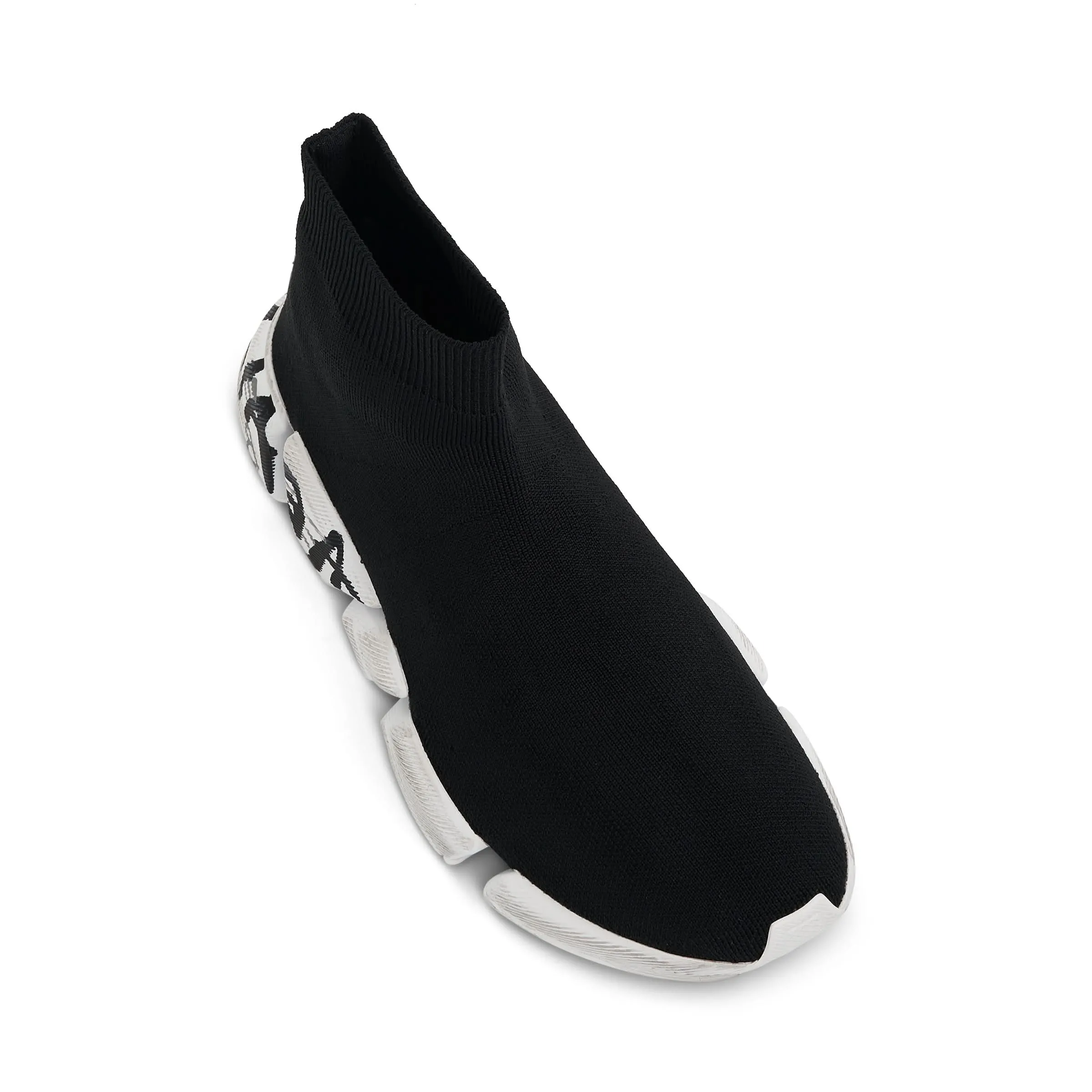 Speed 2.0 Graffiti Knit in Black/White