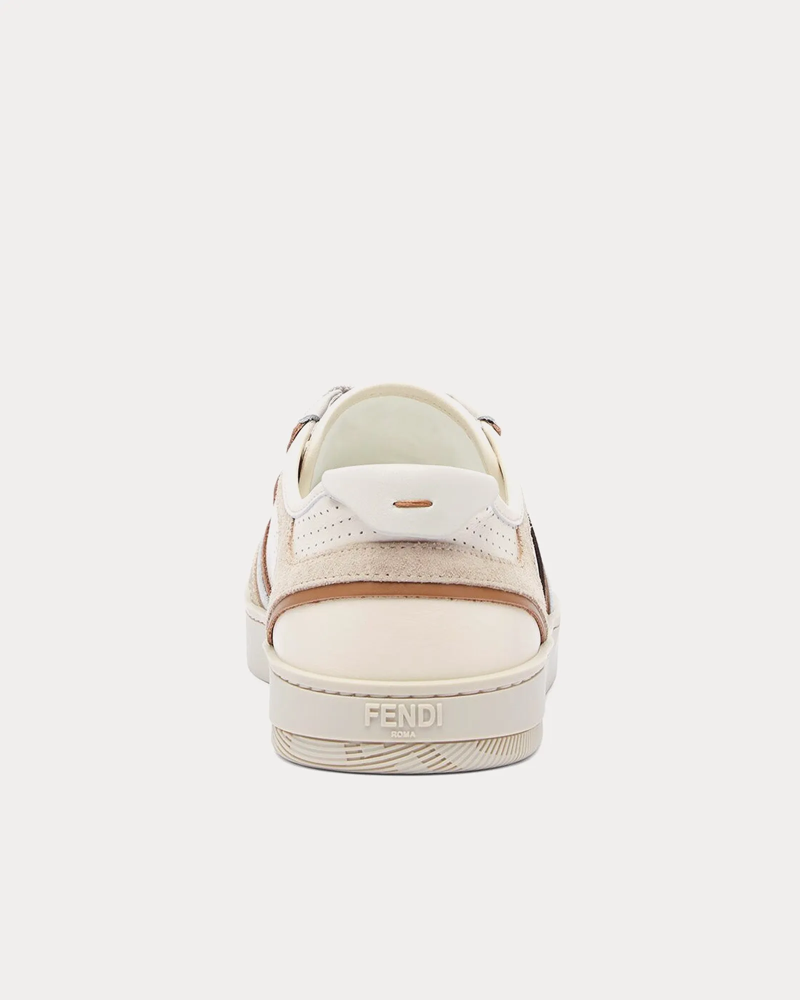Step Leather Beige Low Top Sneakers