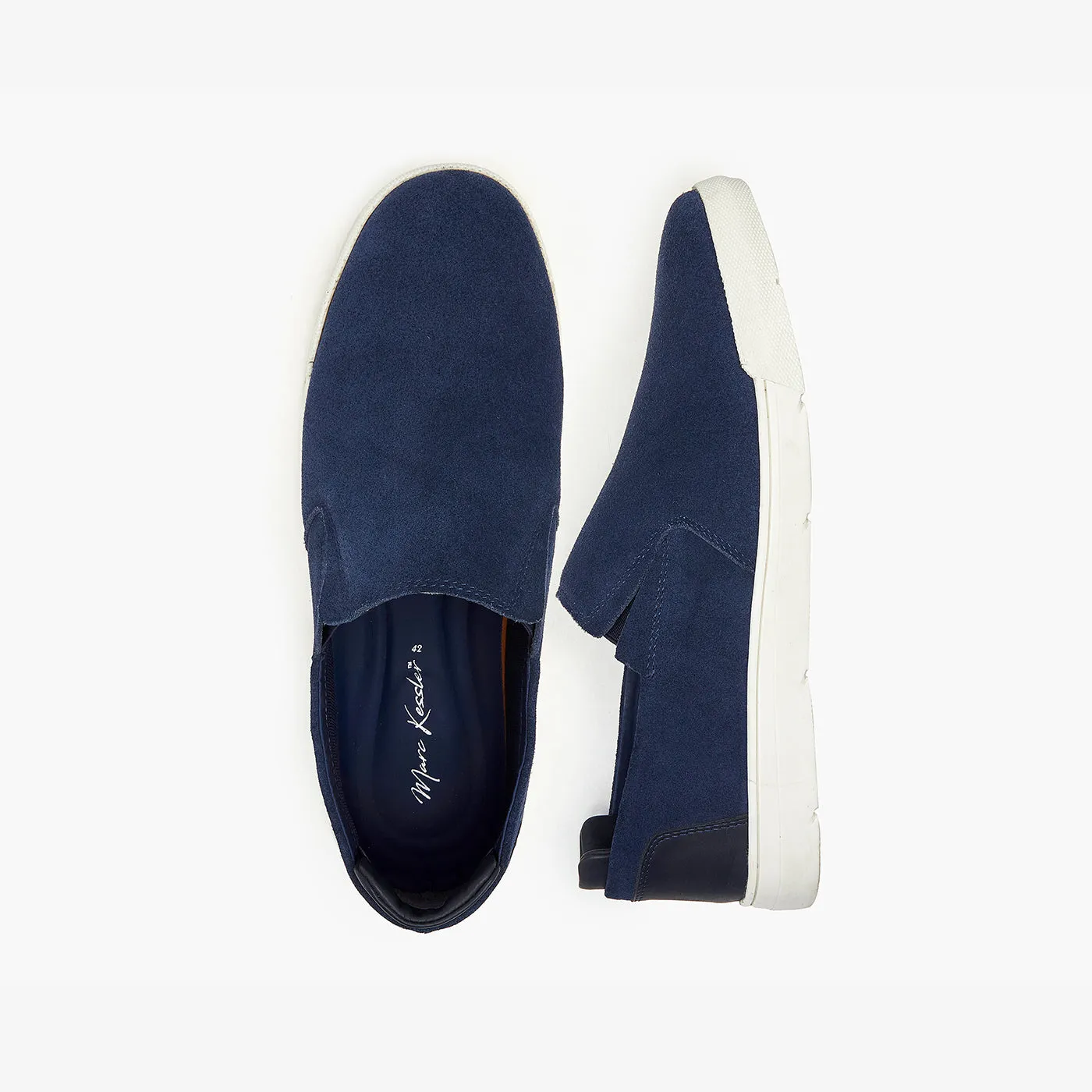 Suede Men's Slip-Ons